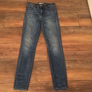 Madewell Skinny High Riser Jeans Size 25
